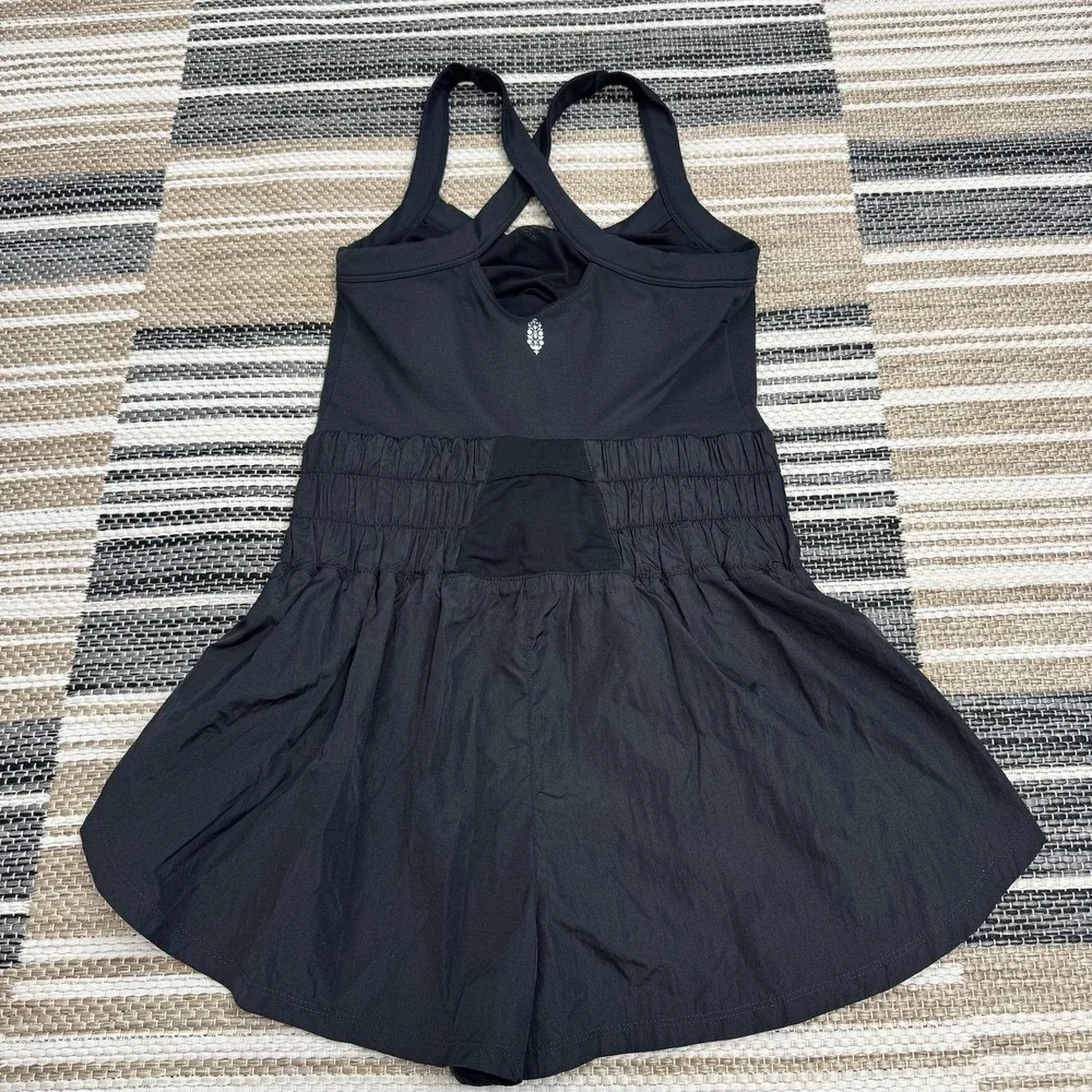 Free‎ People FP Movement The Way Home Skortsie Women's Small Black Activewear
